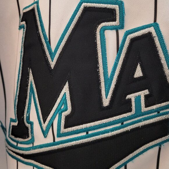 Vintage Fla Marlins JOSH BECKETT 2003 World Series 100th Anniv. Russell Jersey - Picture 10 of 11